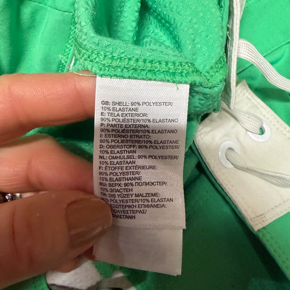 The North Face Board Shorts Women’s 4 Green Stretch Lace-Up Surfing Beach Hiking - Picture 8 of 15